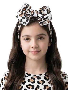 Mud Pie leopard print waterproof headband
